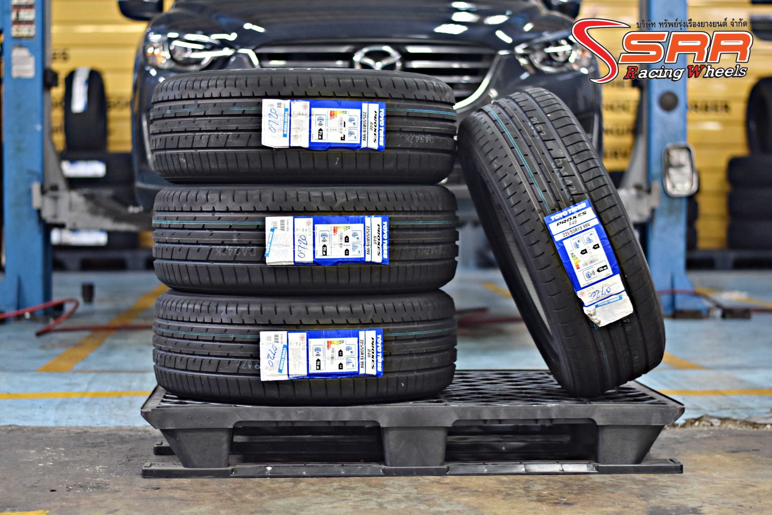 TOYO PXR46 225/55R19 ปี20