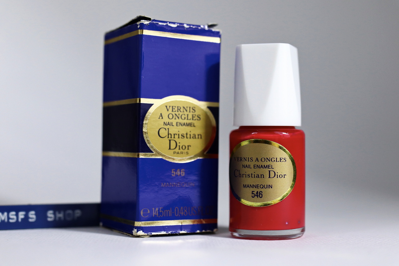 [Vintage] Christian Dior Vernis A Ongles Nail Enamel No.546 Mannequin 14.5ml - เครื่องสำอาง Vintage