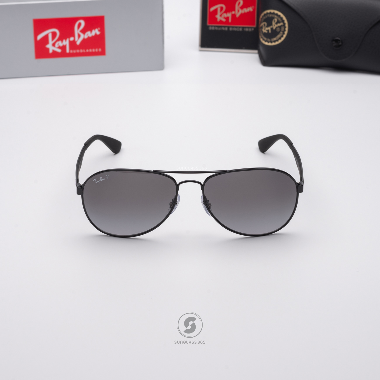 Ray Ban RB3549 002/T3 Black Polarized