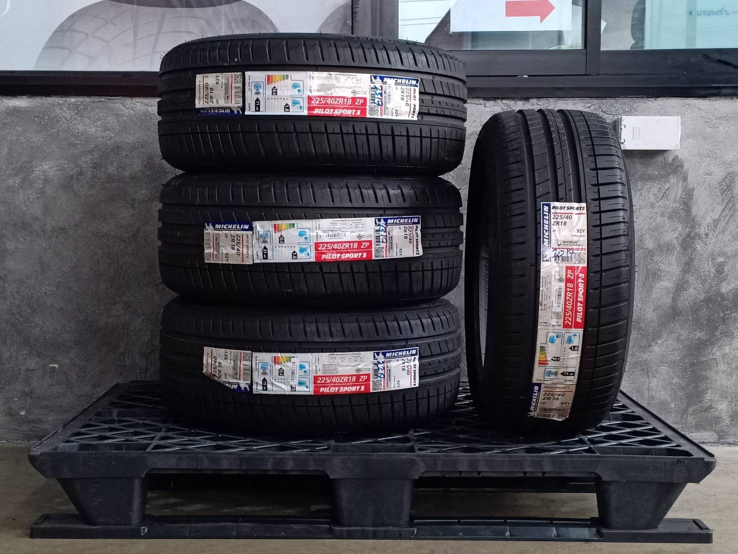 MICHELIN 225/40ZR18 PILOT SPORT 3ZP 92Y MADE IN HUNGARY