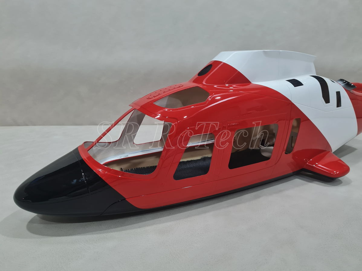 600 - Agusta A109 Coast Guard with Metal Retact