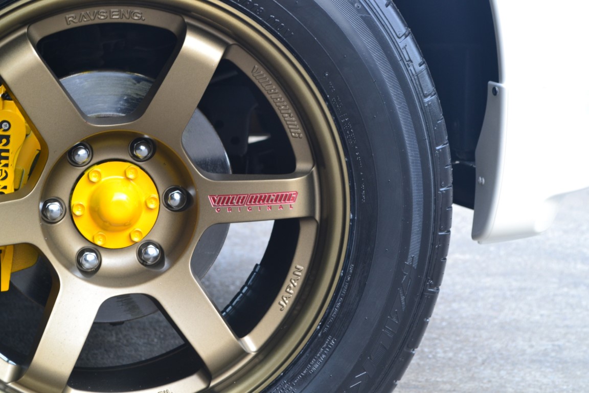 TE37SUV หยอดแดง ขอบ18 พร้อมยาง ลดราคา