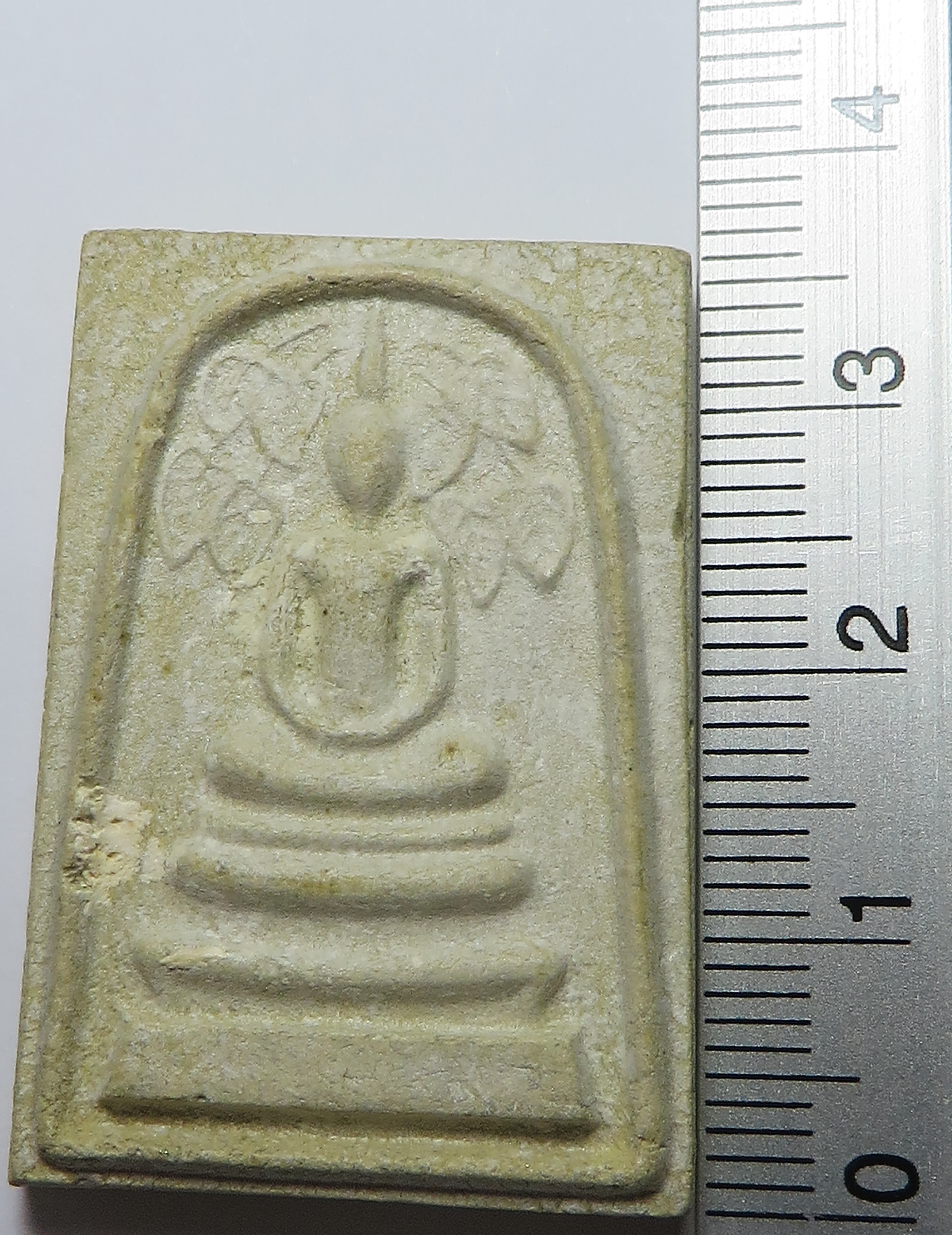 3188 สมเด็จเจ็ดราศรี เจ้าคุณฟู วัดเวฬุราชิณ เขตธนบุรี กรุงเทพ ปี 2536 เนื้อผงพุทธคุณ (ส่งฟรี ทั่วประเทศ)