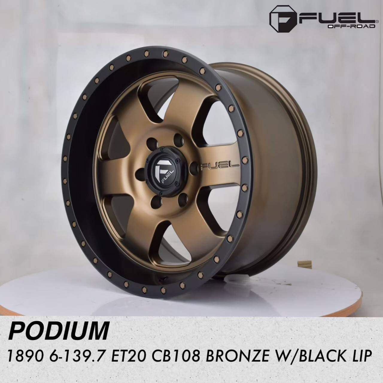 ล้อแท้ FUEL NICHE KMC ขอบ18 ราคาเริ่มต้นวงละ 9000-14000 บาท