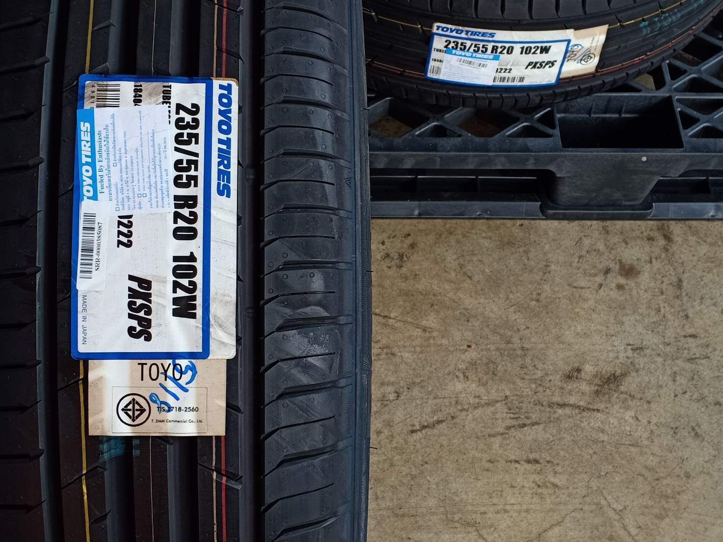 TOYO 235/55R20 PROXES SPORT 102W MADE IN JAPAN