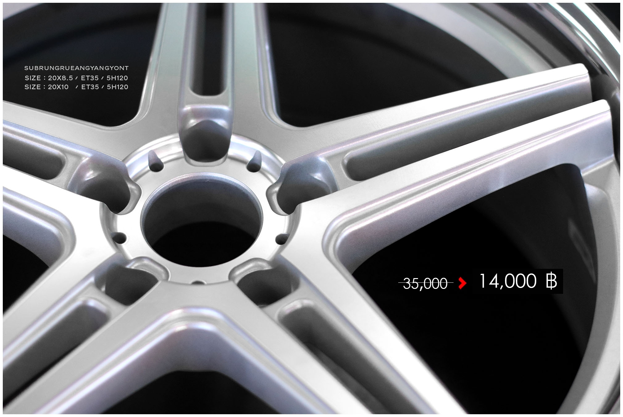 ล้อใหม่ GS801 SRR ขอบ20 ใส่ BMW ราคา ลด 65%