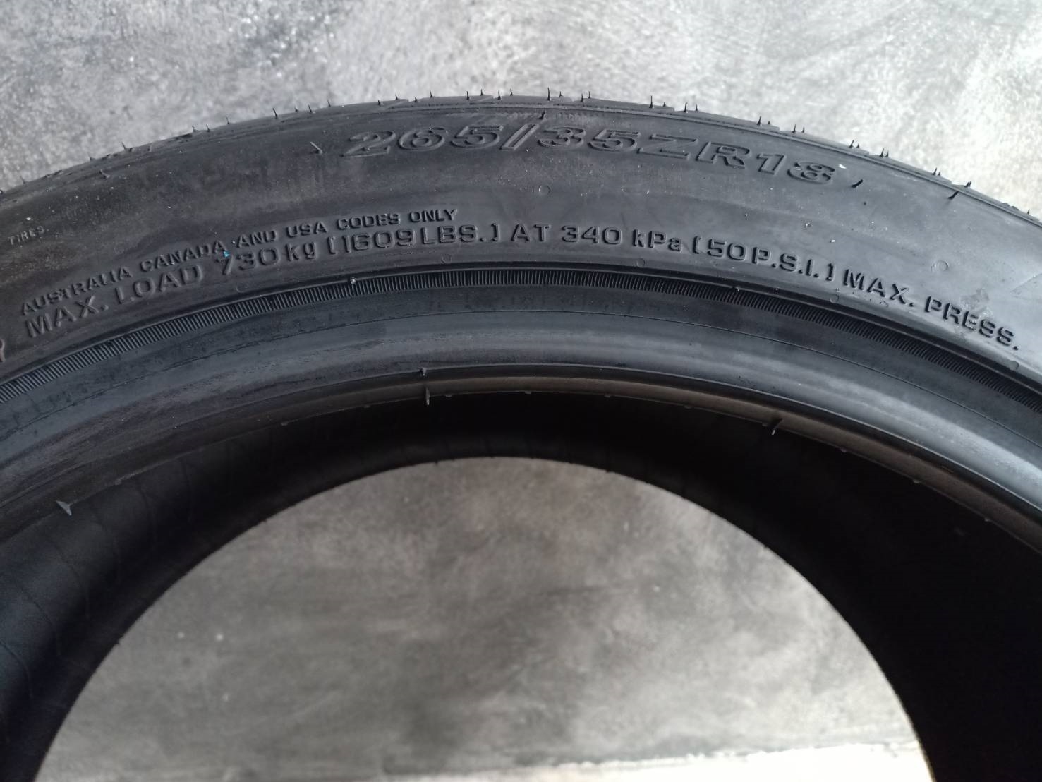 NEXEN SU1 265/35-18 เส้น เส้น 3800 ปกติ 5500 ปี18