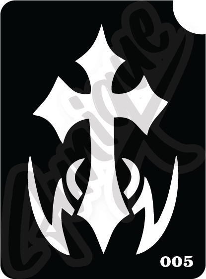 SET 2 Stencil บล็อกสติกเกอร์ รอยสักกากเพชร เพ้นท์กากเพชร กลิตเตอร์ Funique สติ๊กเกอร์ แบบลาย DIY งานประดิษฐ์