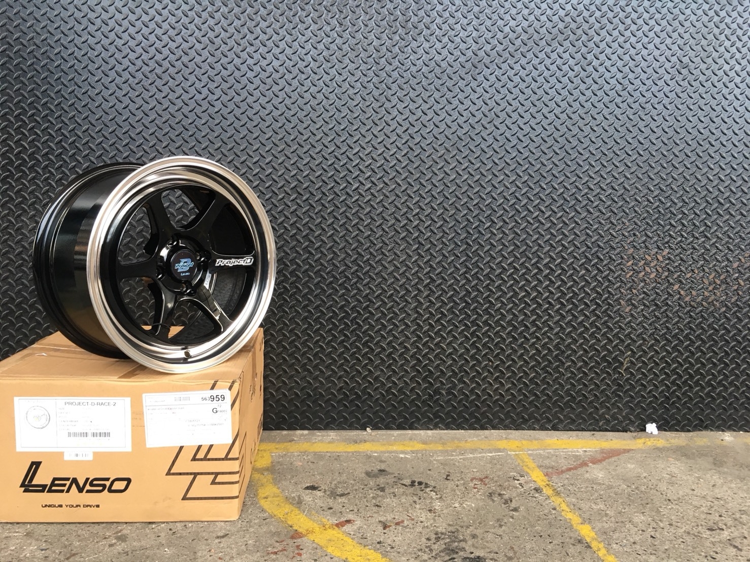 ล้อลายใหม่ LENSO RACE-2 ขอบ15 ล้อแท้