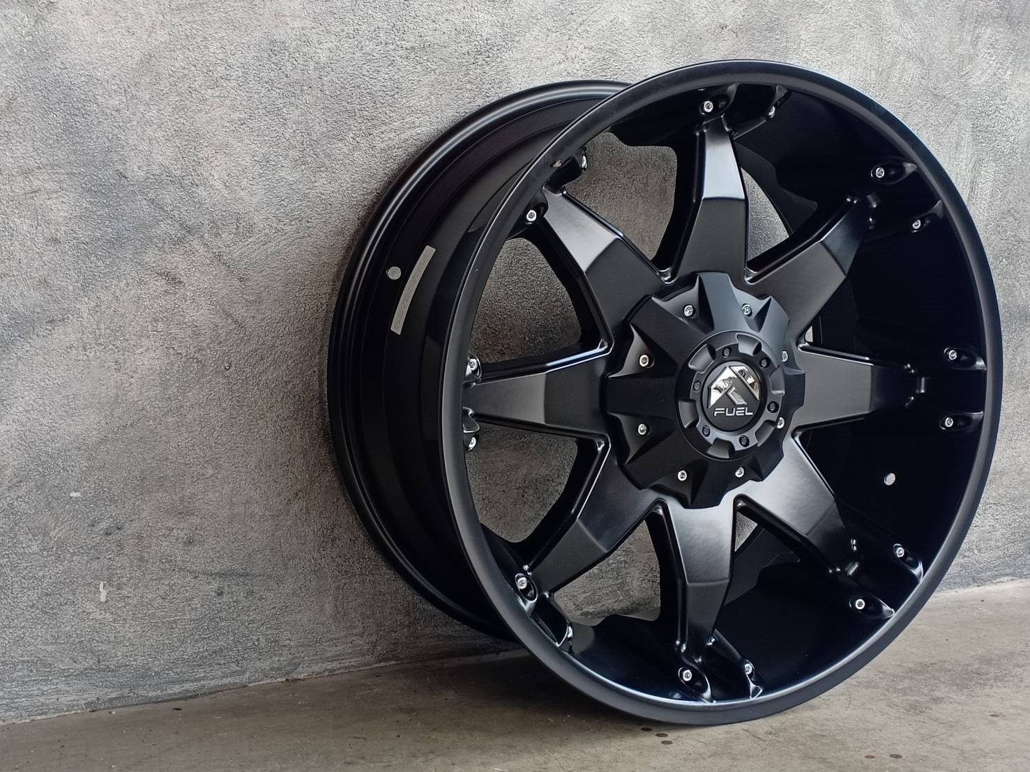 FUEL-OCTANE 20X9 6X139.7/6X135 -12 106.1 MATTE BLACK