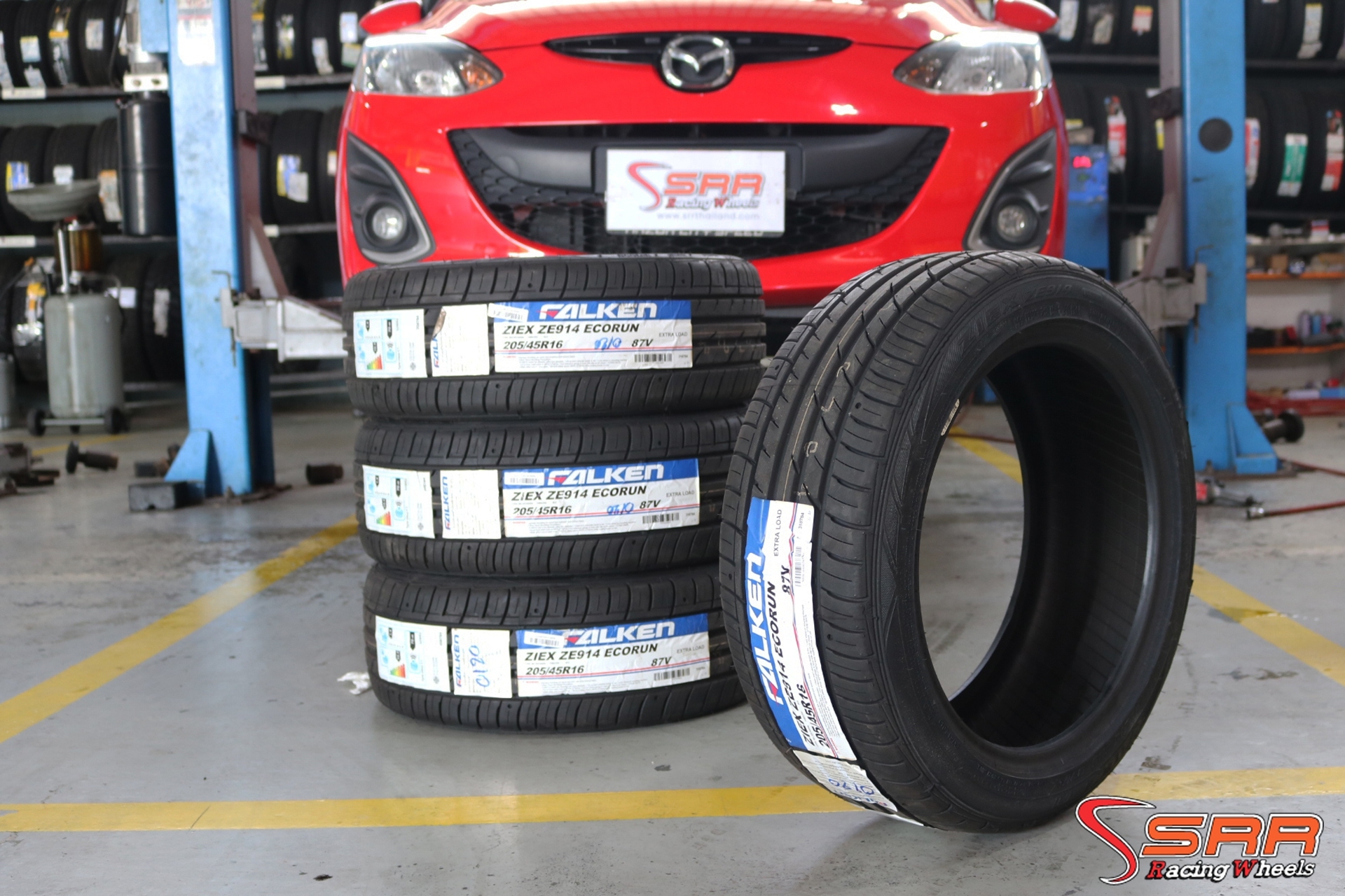 FALKEN ZE914 205/45R16 ปี20