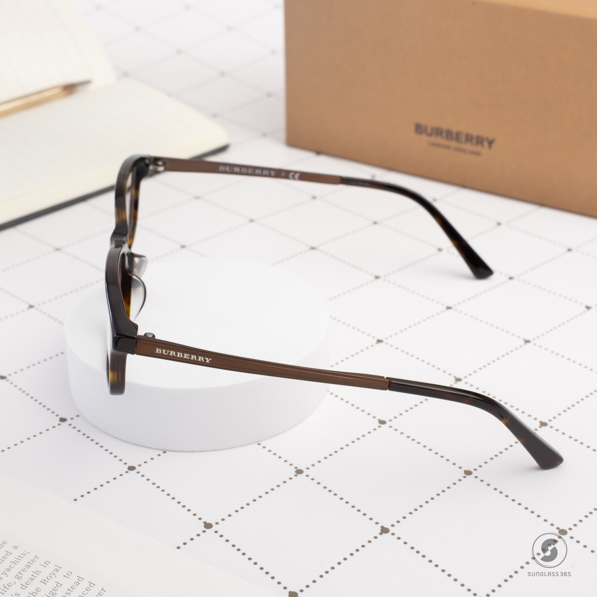 BURBERRY BE2217D 3002 Dark Havana