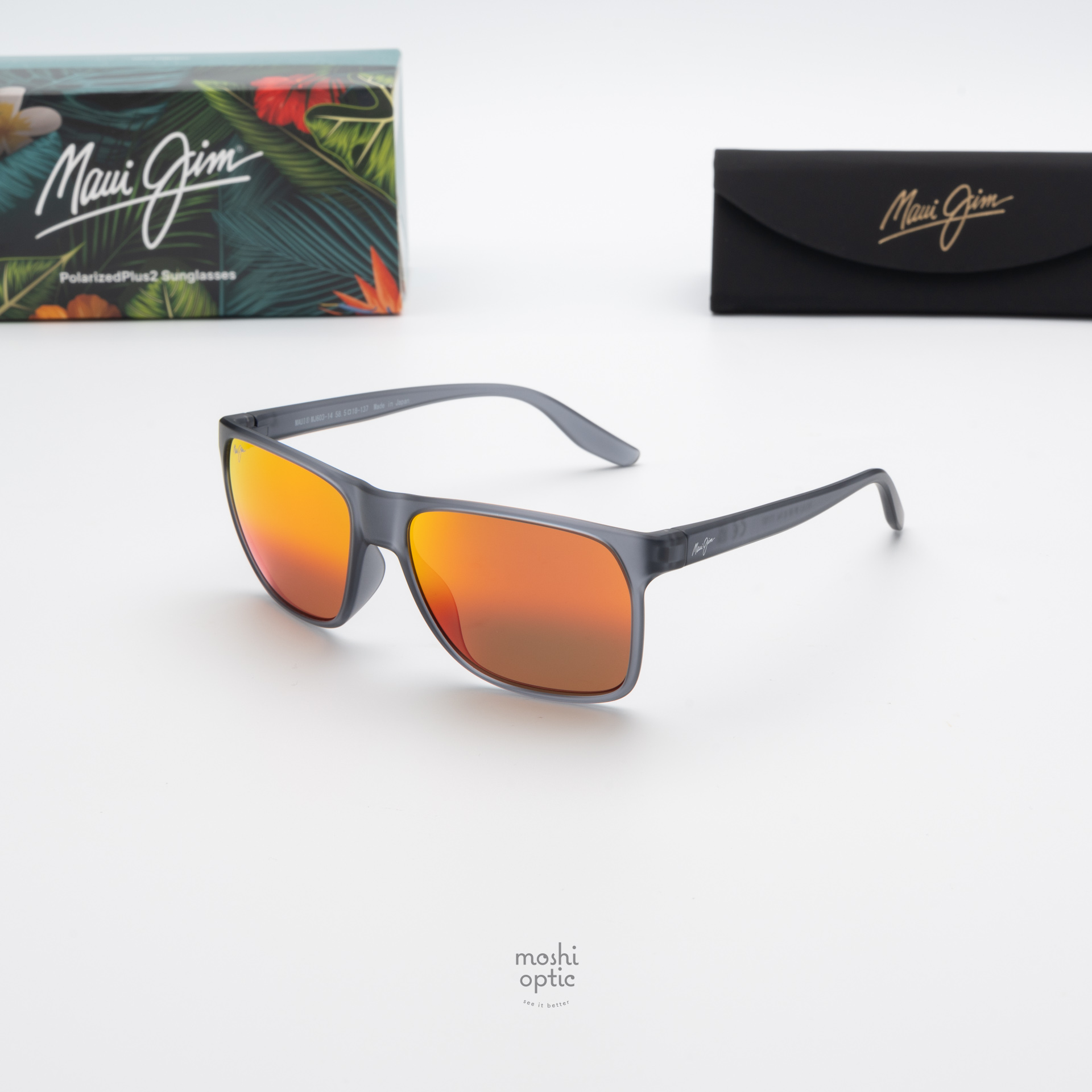 แว่นกันแดด Maui Jim PAILOLO MJ B603 14 Hawaii Lava