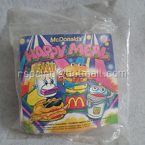 แมคโดนัลด์ แฮปปี้ มีล ทอยส์ 1992 : แมคร็อคอิน McDonald’s Happy Meal Toys 1992 : McRockin (ครบชุด)