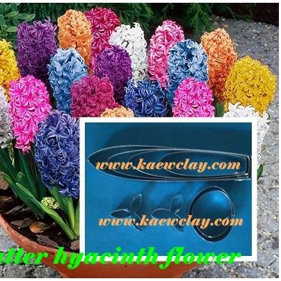 พิมพ์อลูมิเนียมตัดดอก+ใบไฮยาซีนธ์(Aluminum mold cutter HYACINTHUS + leaves )