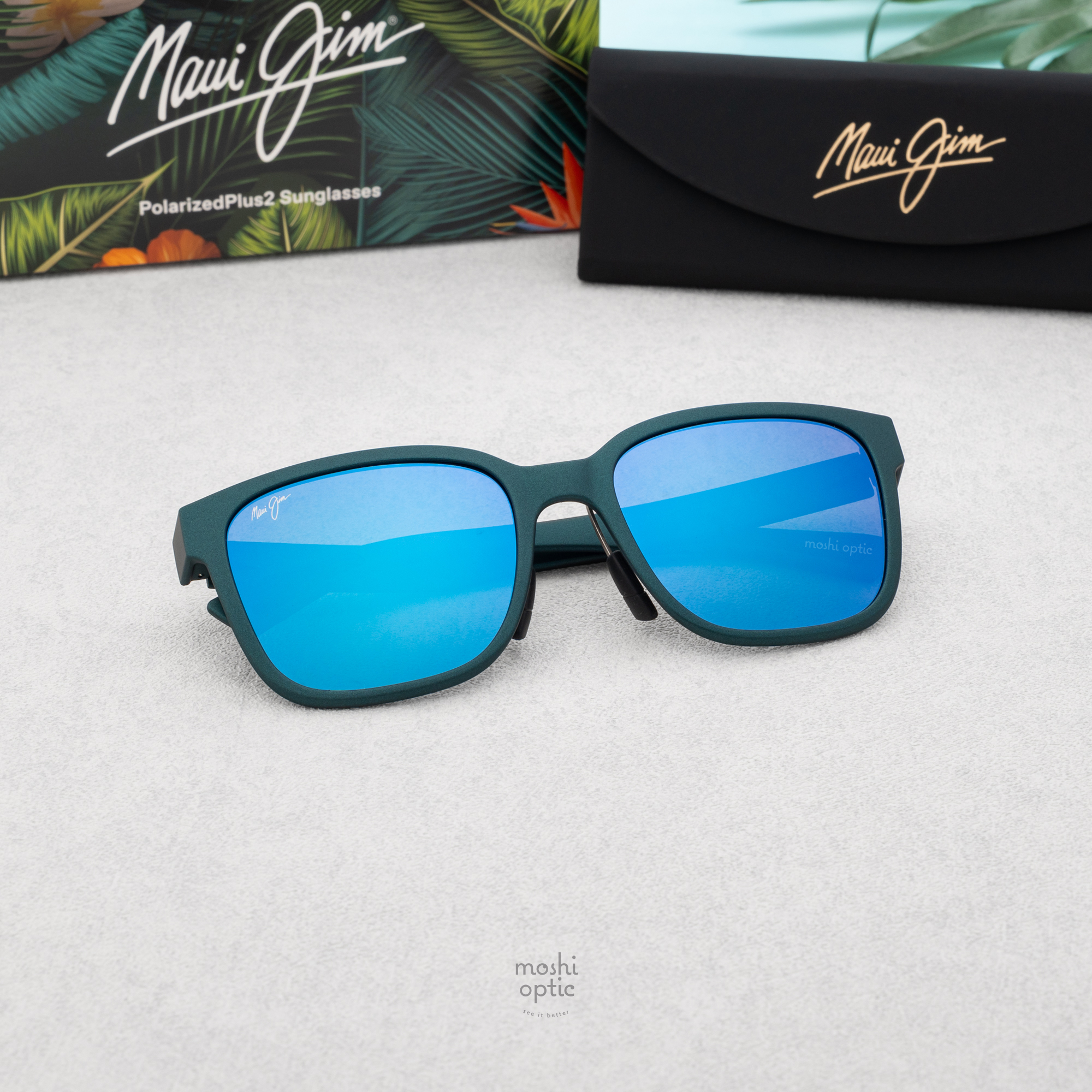 แว่นกันแดด Maui Jim PAULELE MJ H660 03 Blue Hawaii