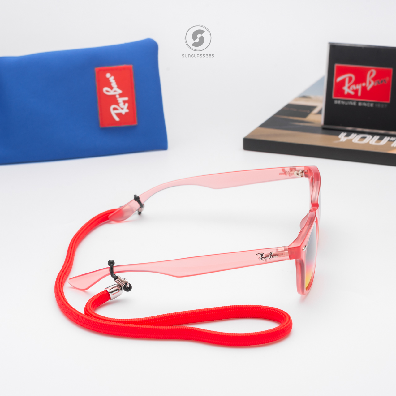 Ray Ban RJ9052SF 7145A8 Opal Red