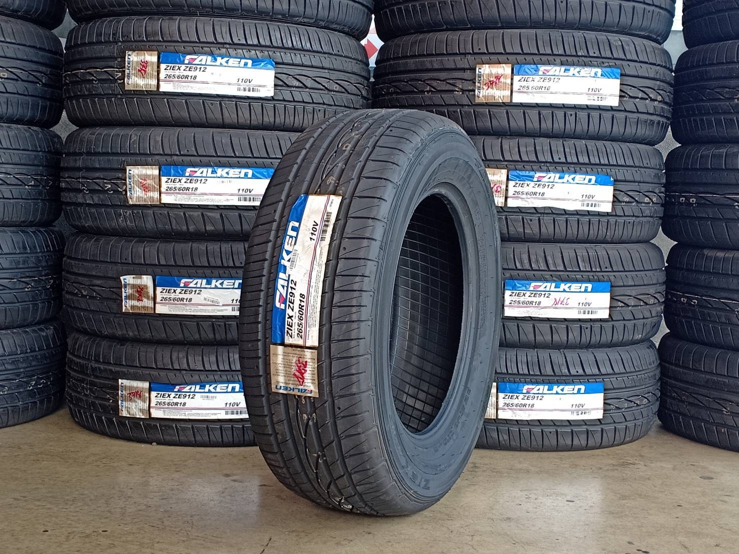 โปรโมชั่น ยางFALKEN ZE912 265/60R18 (ปี18) เส้นละ 2,500.-