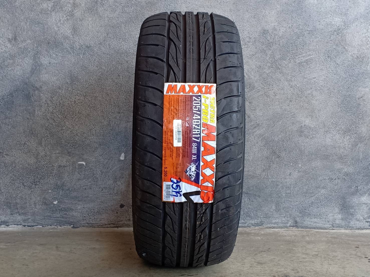 MAXXIS 205/40ZR17 VICTRA I-PRO 84W XL MADE IN THAILAND