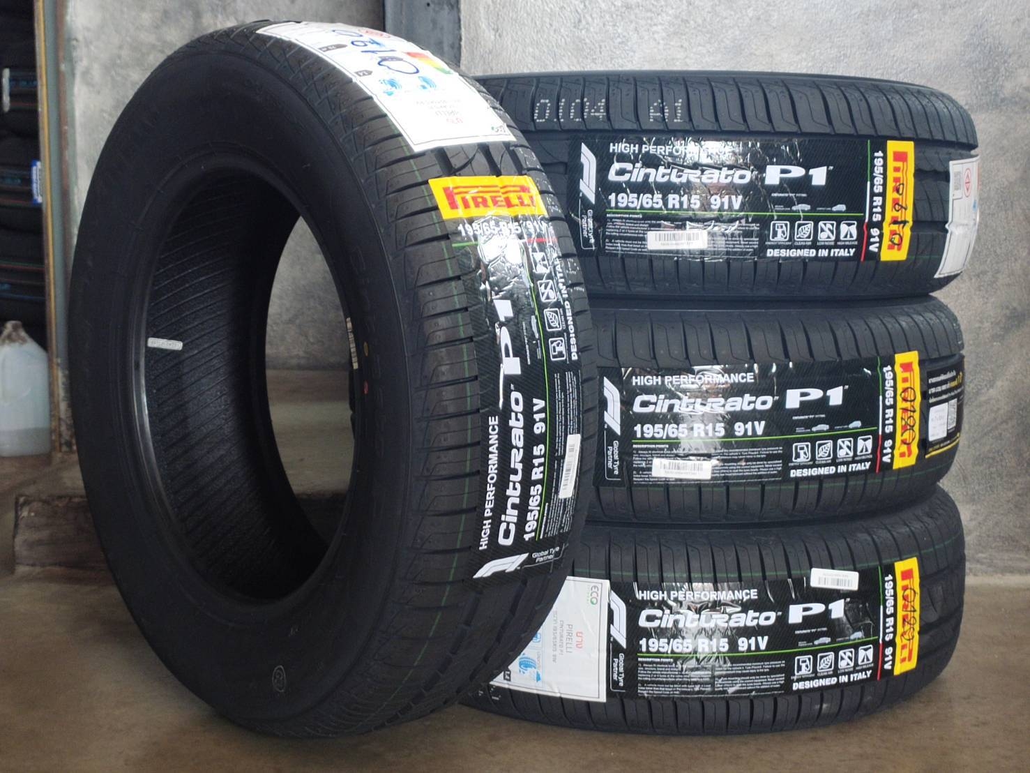 PIRELLI CINTURATO P1 195/65R15 91V MAXLOAD 615KG CHINA