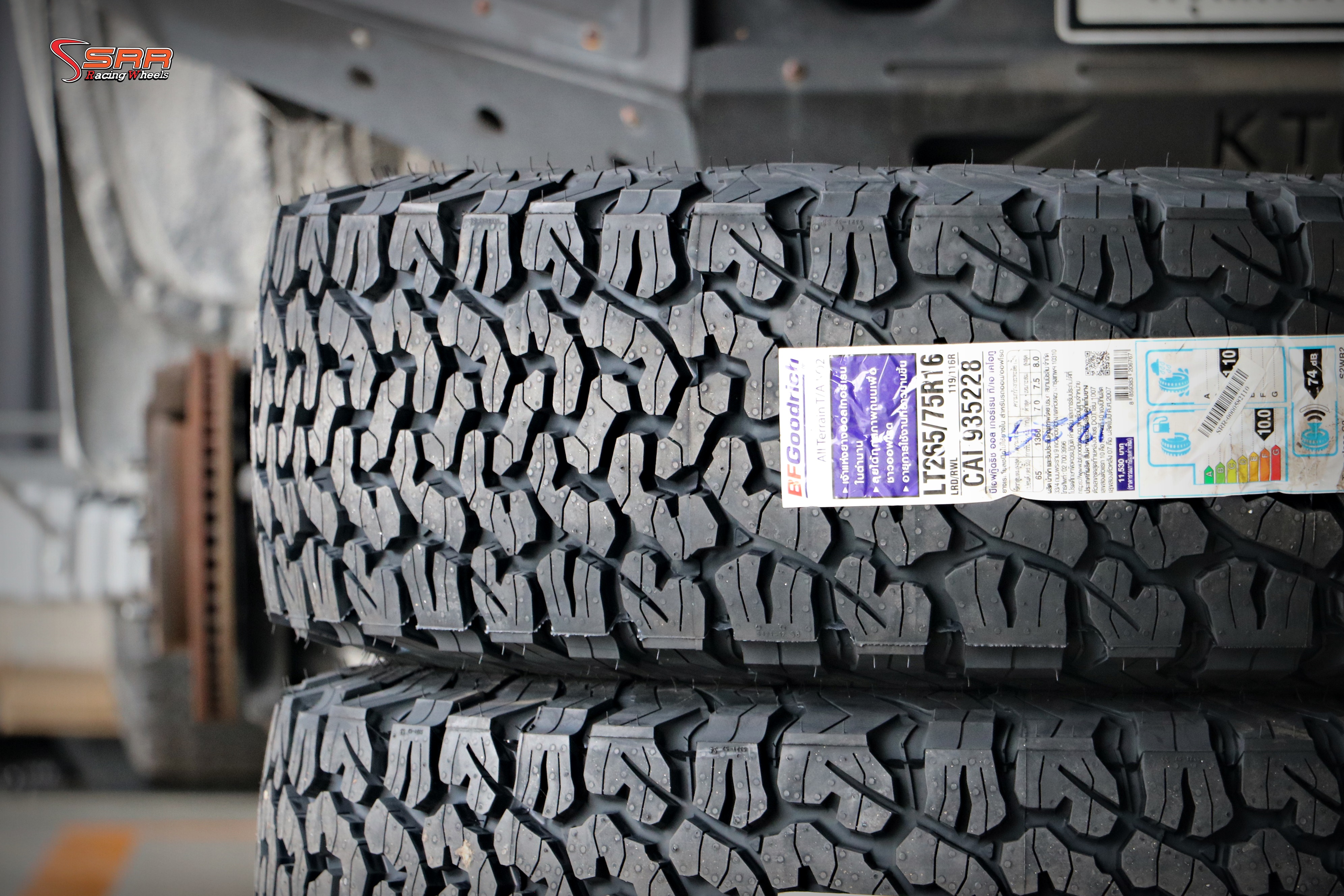BFGOODRICH ALL TERRAIN T/A KO2 ขนาด265/75R16 ปี2024