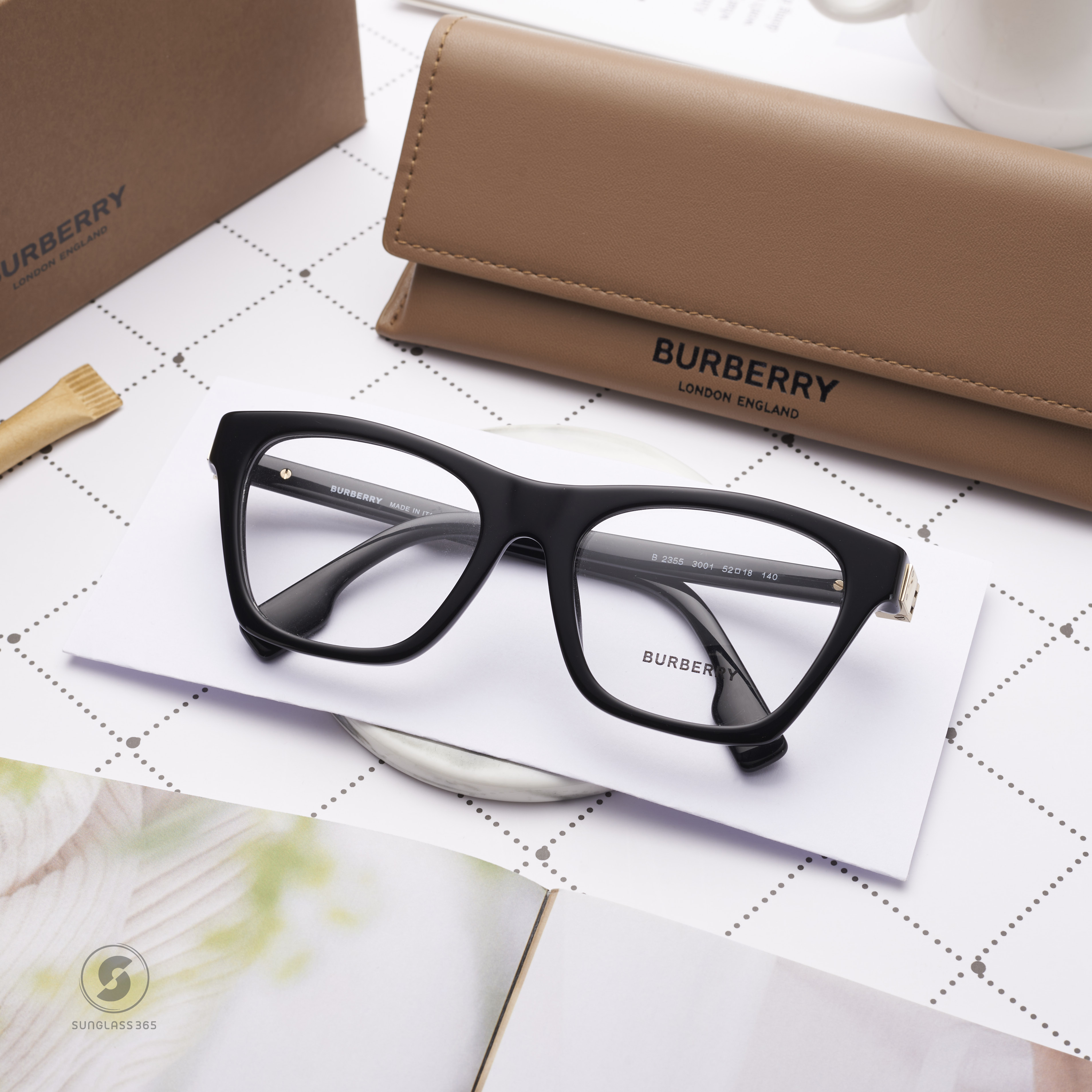 BURBERRY BE2355 ALRO 3001 Black