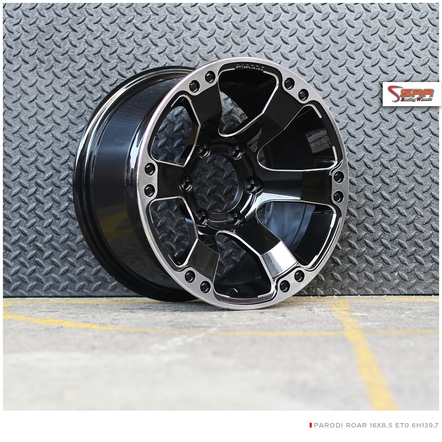 PARODI ROAR โรอาร์ ขอบ16 ทุกสี ล้อพร้อมยาง HANKOOK MT