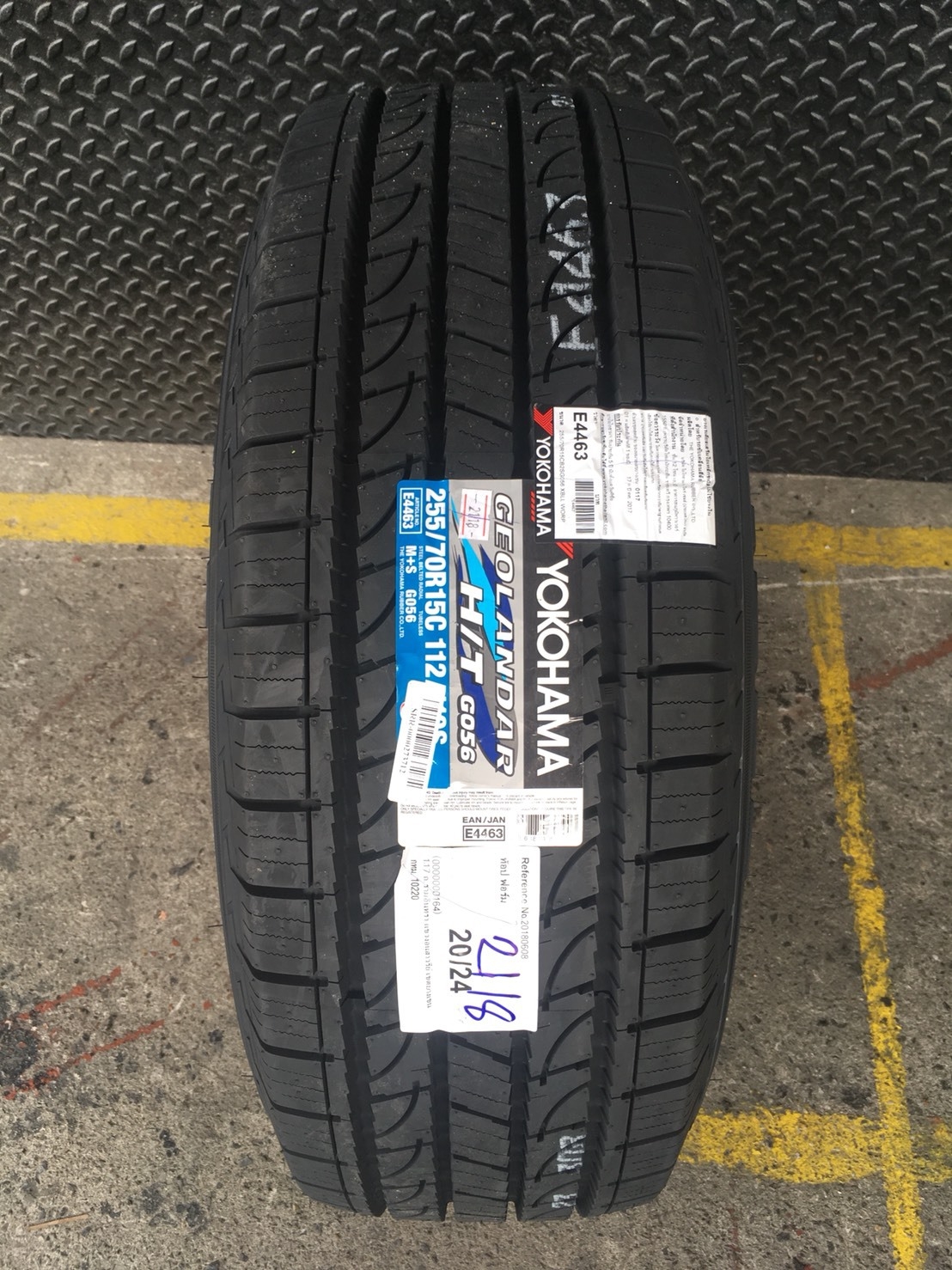 YOKOHAMA GEOLANDAR HTG056 255-70-15 เส้น 5000 ปี18 ปกติ 6500