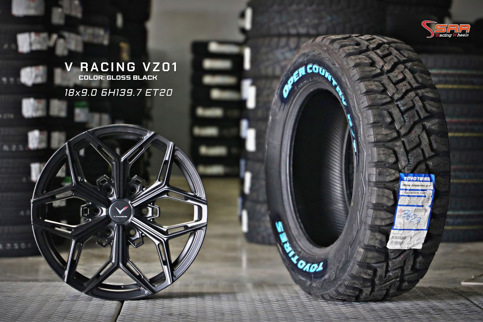 โปรโมชั่นล้อพร้อมยางขอบ18 สำหรับ รถกะบะ6รู และ รถSUV