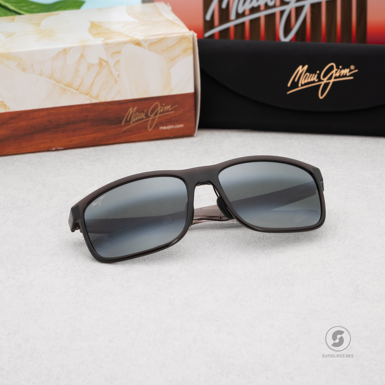 แว่นกันแดด Maui Jim HUELO MJ 449 11 Neutral Grey