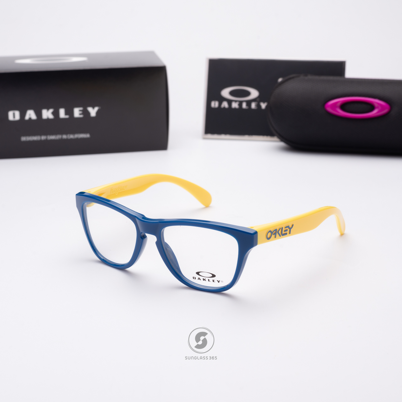 Oakley Frogskins XS RX OY8009-04 Polished Navy Blue