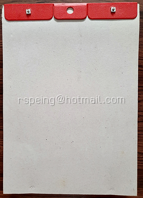 ปฏิทินแขวน ไทย-จีน ของ โหราศาสตร์น่ำเอี๊ยง ปี 2558 (2015)