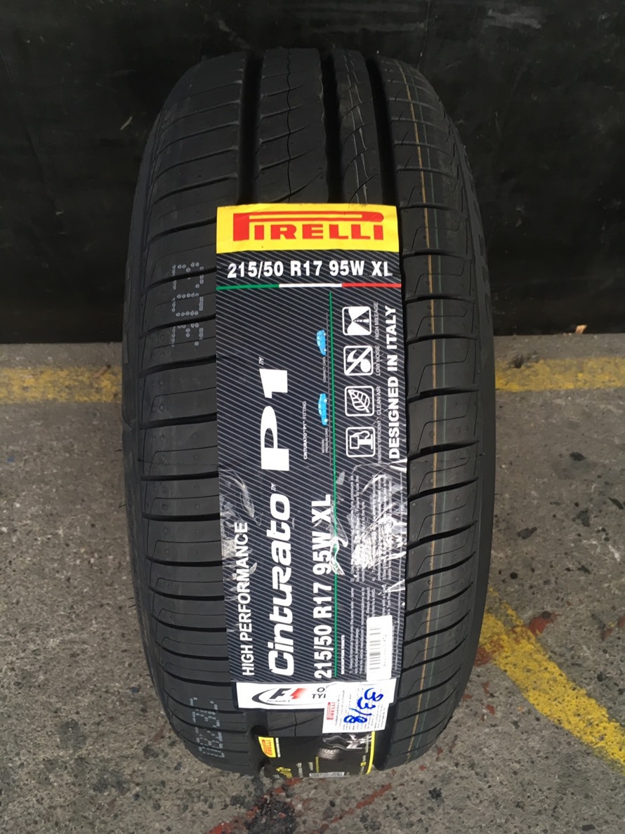 PIRELLI Cinturato P1 215/50-17 เส้น 2750 ปี18 ปกติ 4500