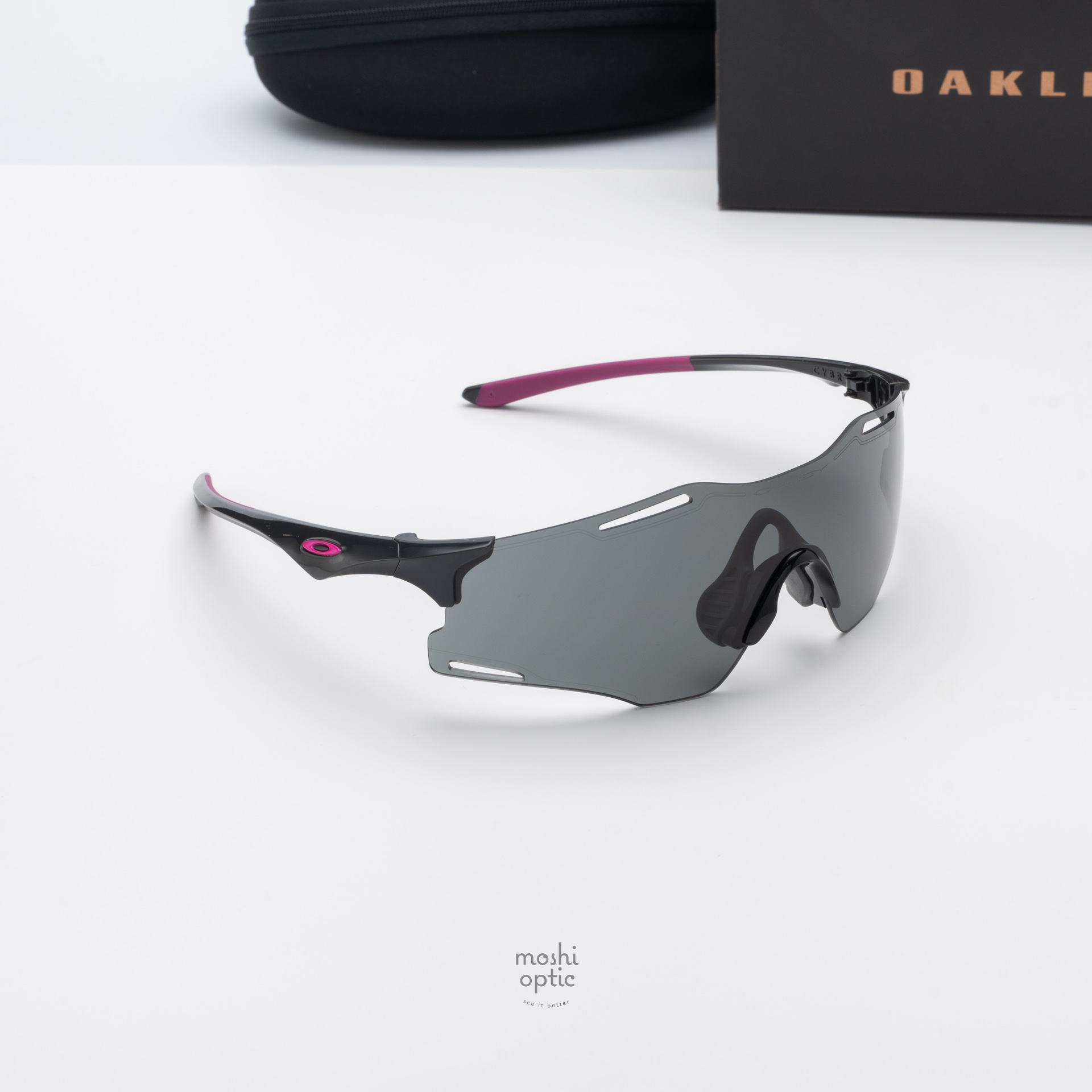 Oakley OO9512D-05 Cybr Zero Polished Carbon Prizm Grey