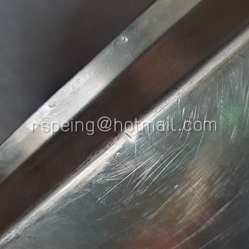 ถาดสแตนเลส (18-8) ทรงสี่เหลี่ยมผืนผ้า ของสายการบิน JAL โลโก้ตัวอักษร JAL