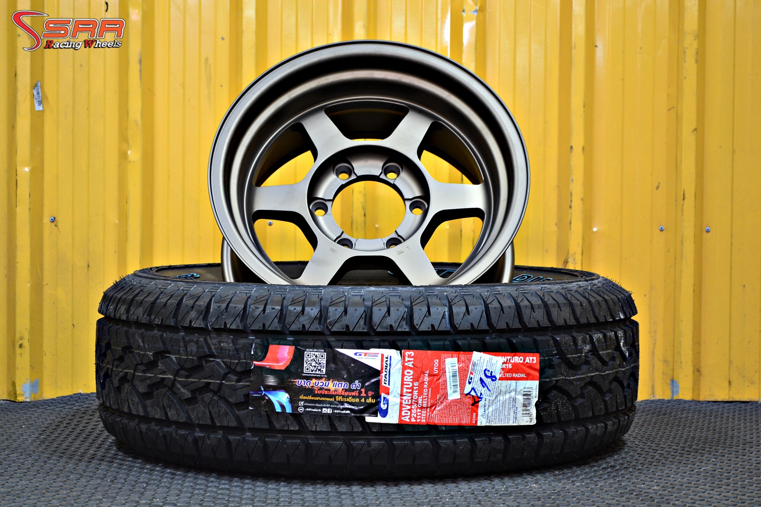 TE37X ขอบ16 ยาง GT ดอก AT