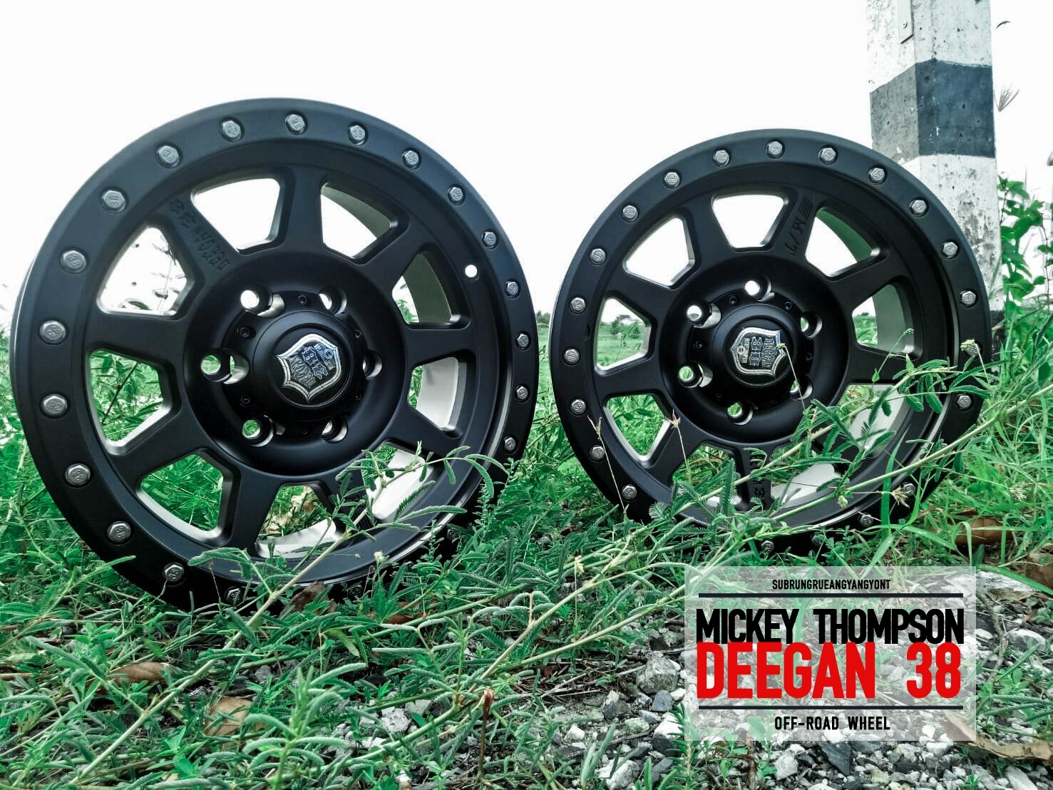 ล้อแท้ MICKEY THOMPSON DEEGAN38 ขอบ16 มาใหม่