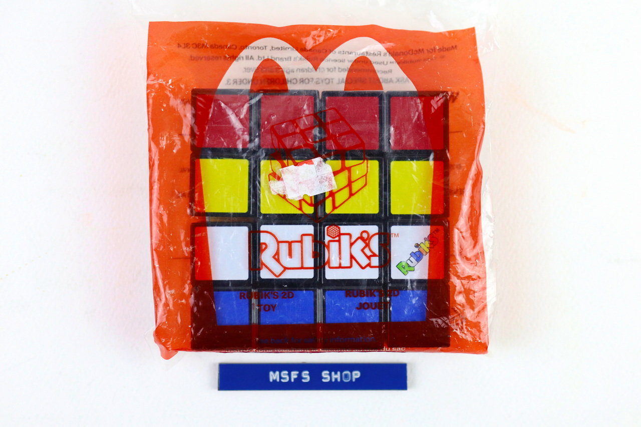 [มือสอง] McDonalds Toys - Rubik's 2D ปี 2020
