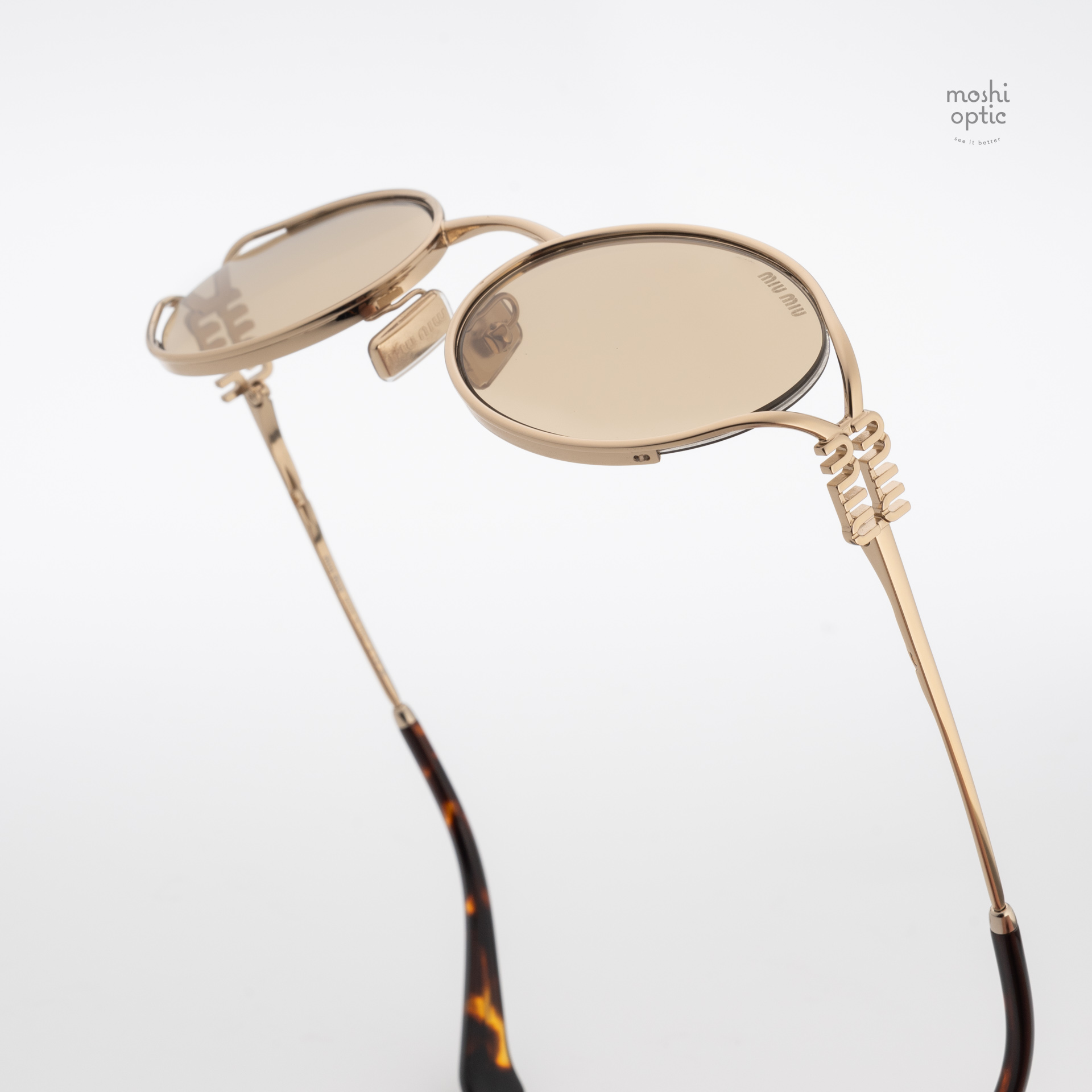 แว่นกันแดด Miu Miu Logo MU52YS ZVN10R