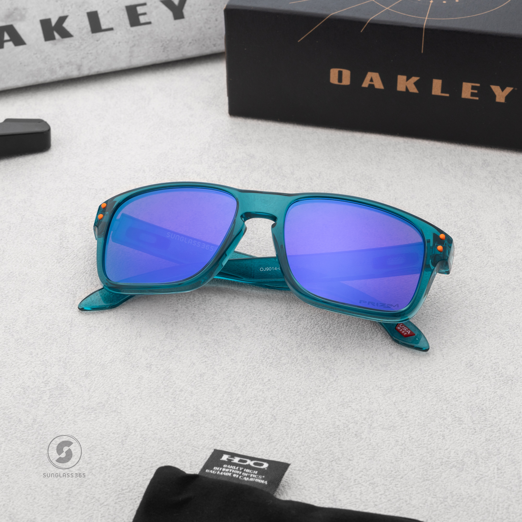 Oakley Holbrook XXS OJ9014-04 Grey Smoke Prizm Violet