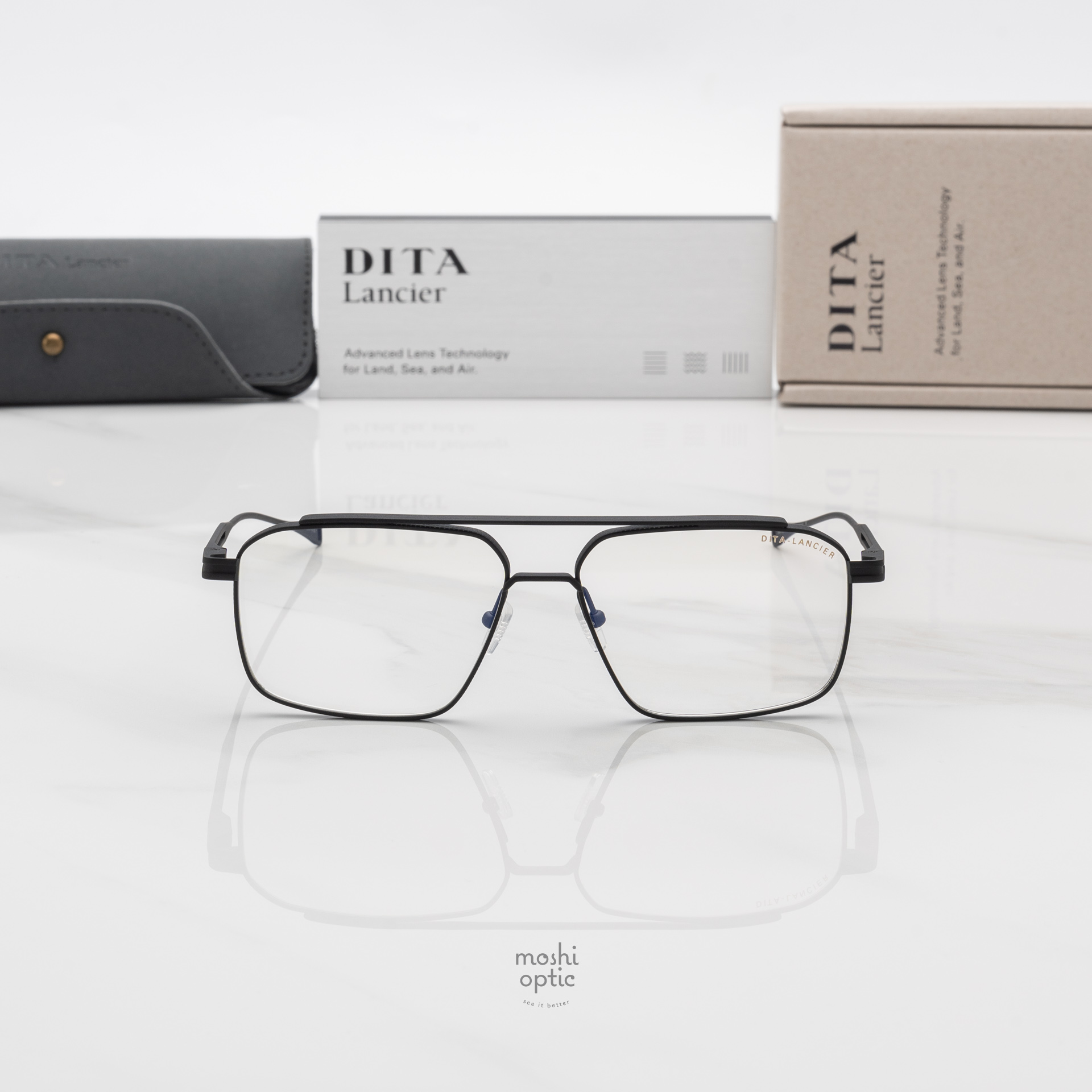 แว่นสายตา DITA LANCIER DLX134 A 03 with Blue Control Lens