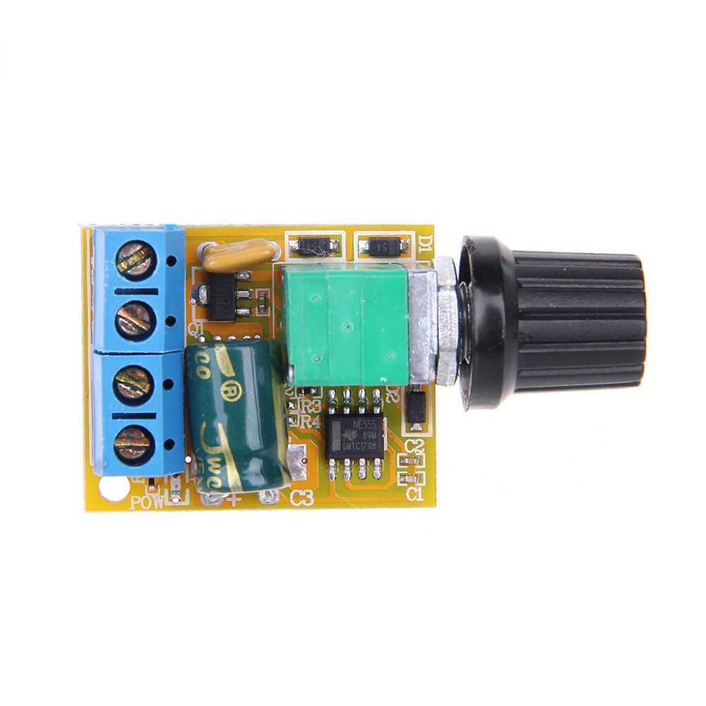 Mini DC 5A Motor PWM Speed Controller 3V-35V