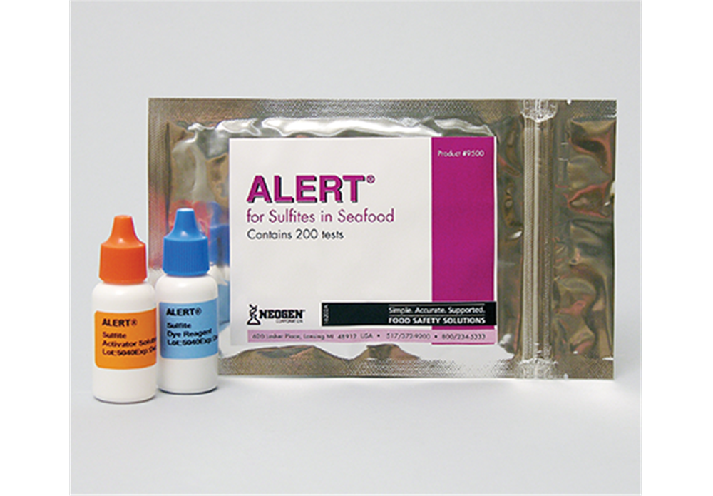 ชุดทดสอบซัลไฟต์ในกุ้ง ( Alert® for Sulfites)