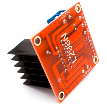 L298N Motor Drive Module (โมดูลขับมอเตอร์ 2 ช่อง)