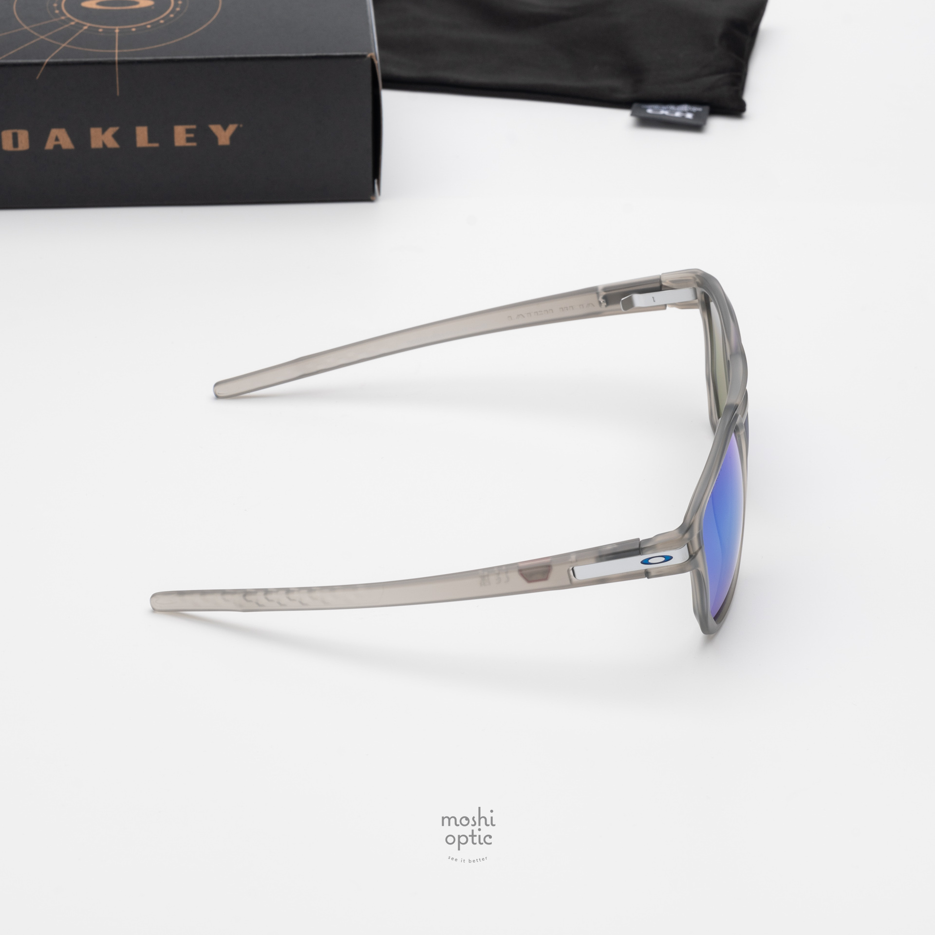 OAKLEY Latch Beta OO9436-06 Matte Grey Ink Prizm Sapphire Polarzied