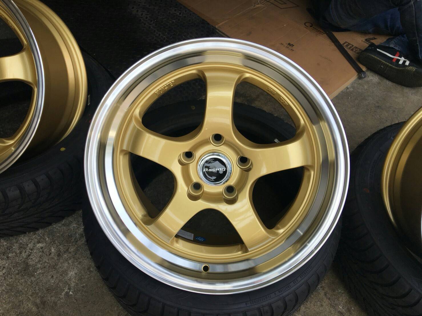 ล้อใหม่ WORK S1 ขอบ15 หน้า8หลัง9