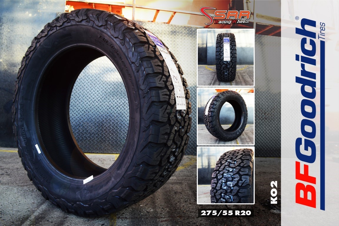 BF GOODRICH KO2 275/55-20 ปี18 ใหม่ สด จาก USA