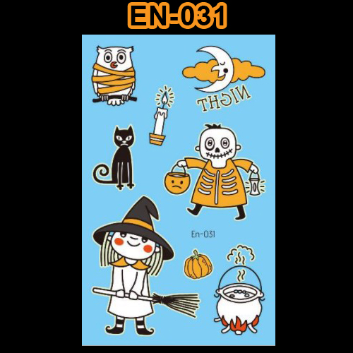 Tattoo Halloween สติ๊กทู แทททูฮาโลวีน #A