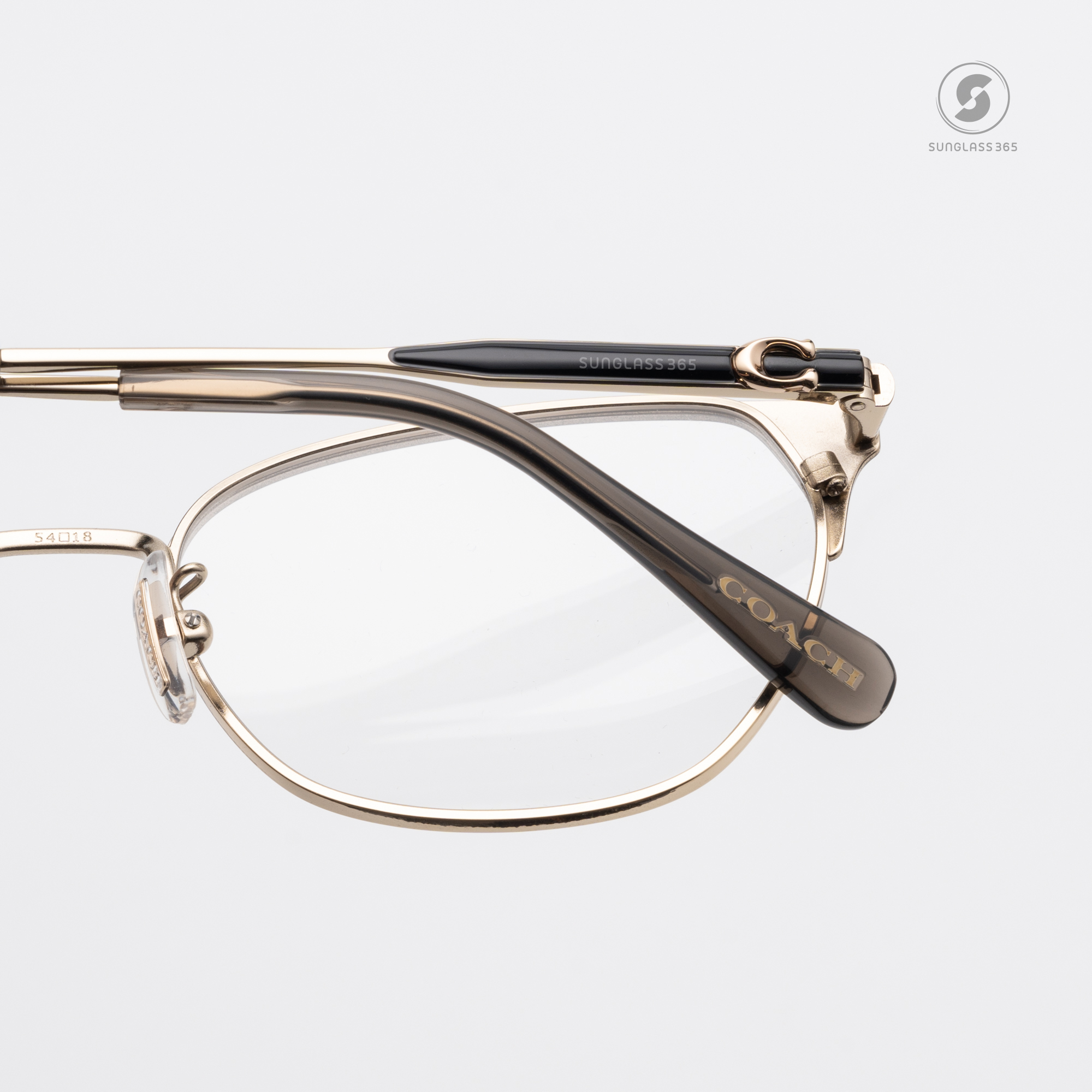 COACH HC5169 9350 Shiny Light Gold / Black