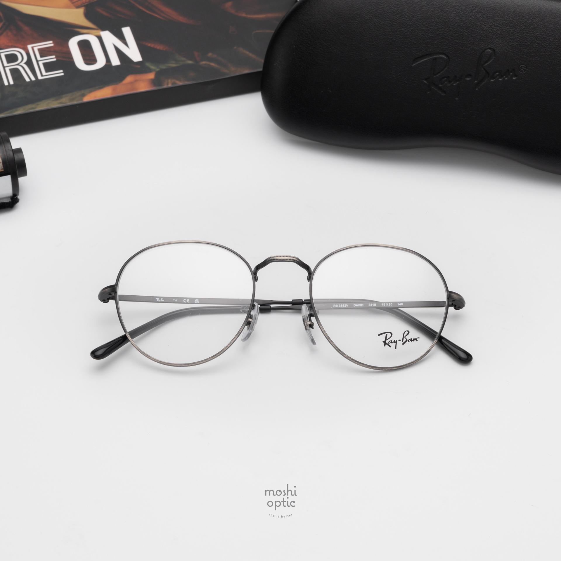 Ray-Ban RX3582V 3118 Gunmetal